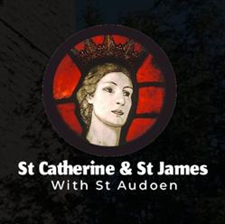 St Catherine and St James with St Audoen