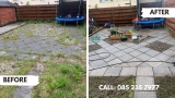 Pressure washing cleaning