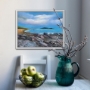 Rocky Terrain at Donabate Dublin Dublin Coastal Oil Painting