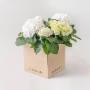 White Hydrangea Gift Box