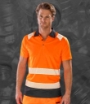 sustainable safety polo shirt