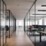 Glass partitions
