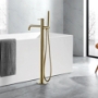 Brushed-Gold-Floor-standing-Bath-Shower-Mixer-with-Kit-Tapron