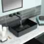 Stainless Steel Square Counter Top Basin Tapron