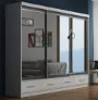 Mirrored wardrobe