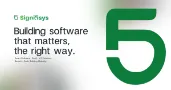 signi5sys Building software that matters the right way